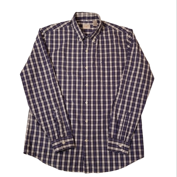 Dockers Other - Dockers Shirt Size L Long Sleeve Checked Blue